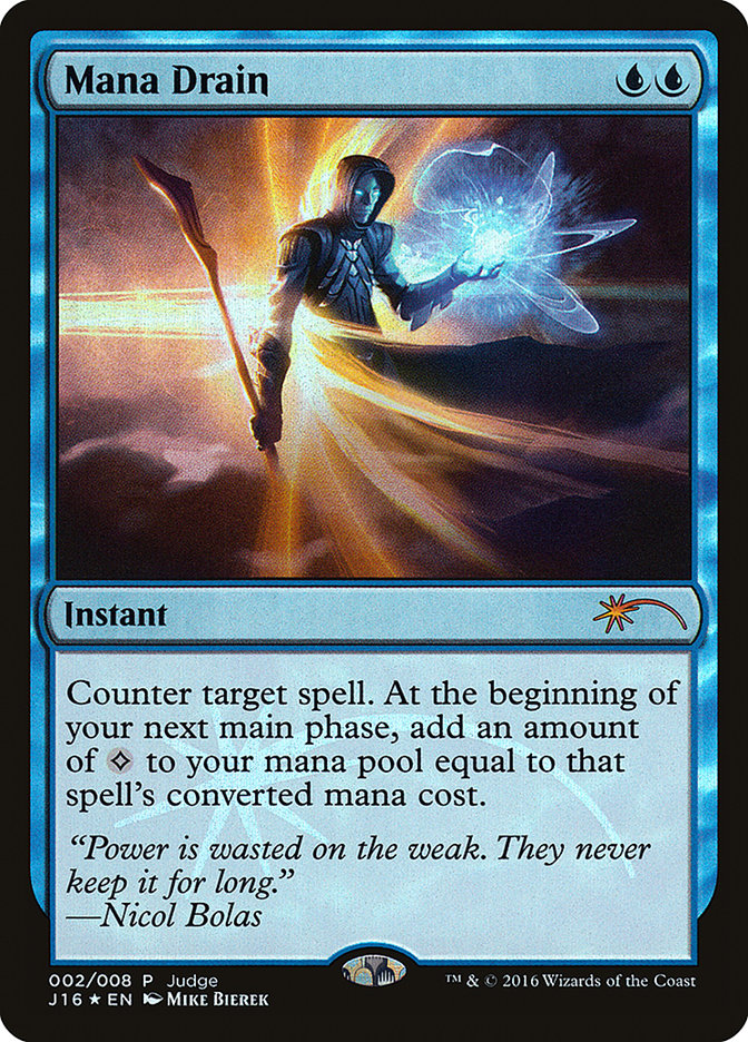 Mana Drain [Judge Gift Cards 2016] | Gear Gaming Fayetteville