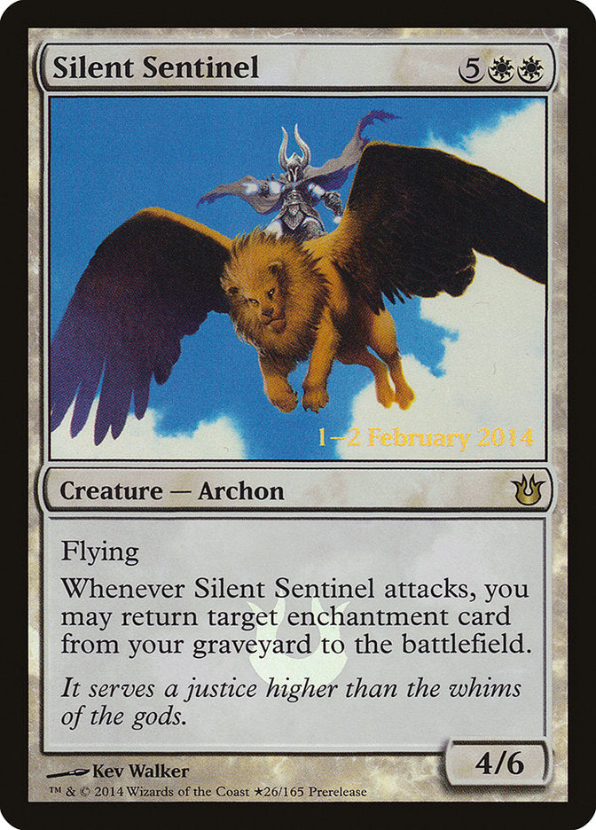 Silent Sentinel [Born of the Gods Prerelease Promos] | Gear Gaming Fayetteville