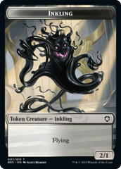 Copy // Inkling Double-Sided Token [The Brothers' War Commander Tokens] | Gear Gaming Fayetteville