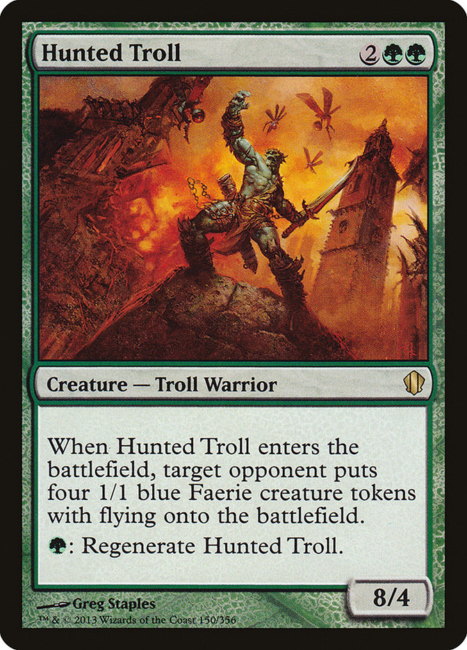 Hunted Troll [Commander 2013] | Gear Gaming Fayetteville