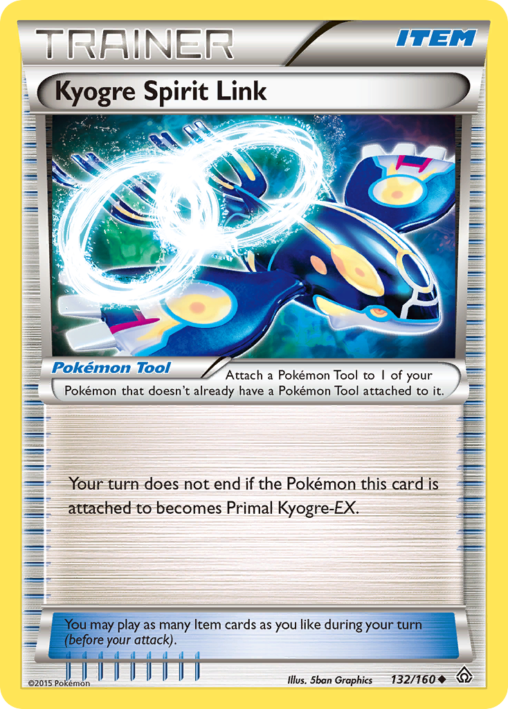 Kyogre Spirit Link (132/160) [XY: Primal Clash] | Gear Gaming Fayetteville