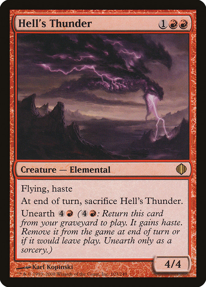 Hell's Thunder [Shards of Alara] | Gear Gaming Fayetteville