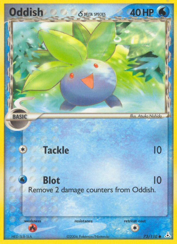 Oddish (73/110) (Delta Species) [EX: Holon Phantoms] | Gear Gaming Fayetteville