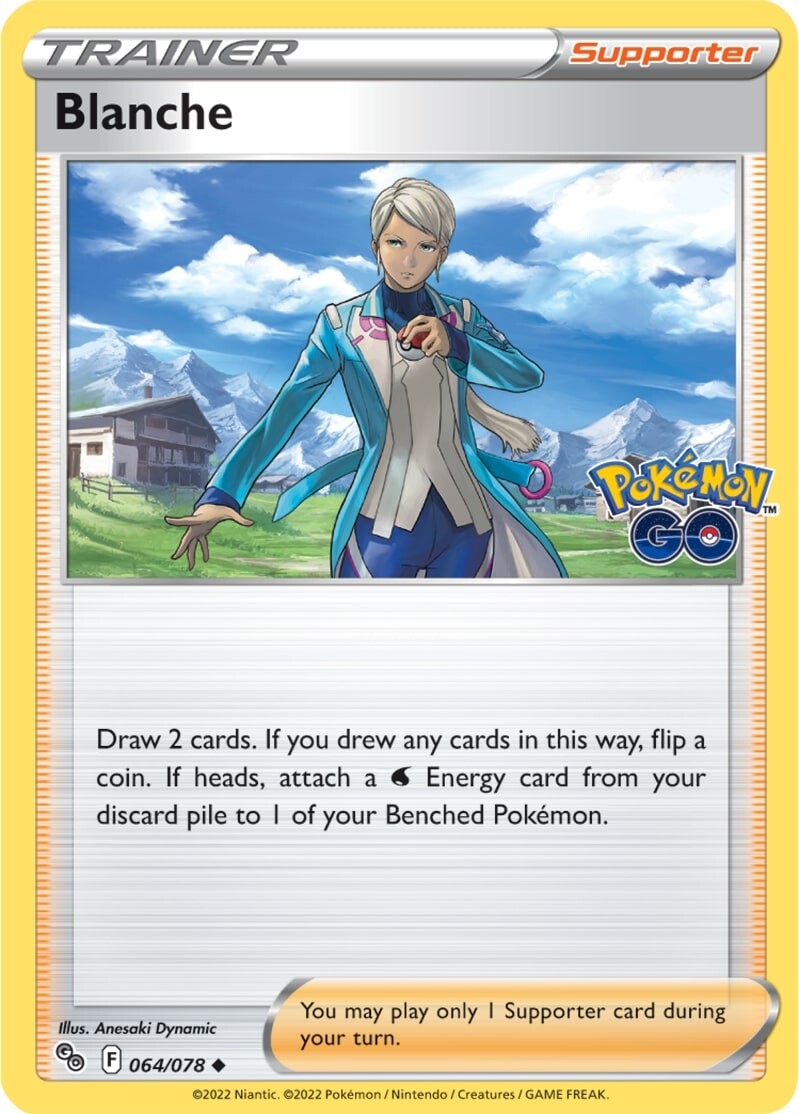 Blanche (064/078) [Pokémon GO] | Gear Gaming Fayetteville