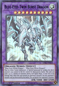 Blue-Eyes Twin Burst Dragon (Blue) [LDS2-EN019] Ultra Rare | Gear Gaming Fayetteville