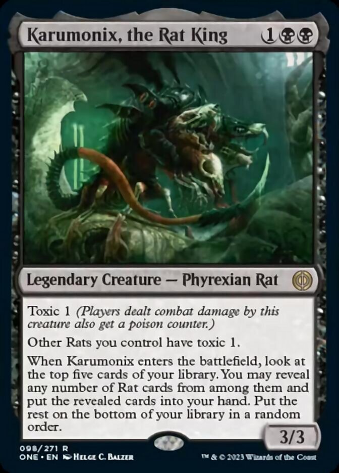 Karumonix, the Rat King [Phyrexia: All Will Be One] | Gear Gaming Fayetteville