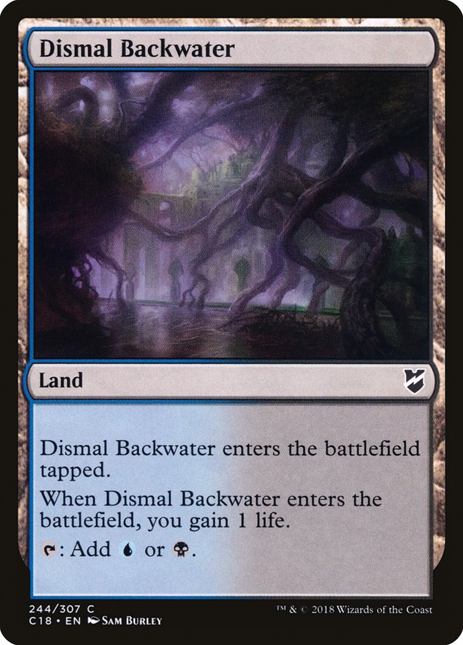 Dismal Backwater [Commander 2018] | Gear Gaming Fayetteville