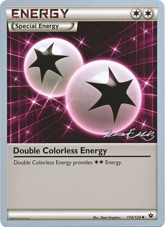 Double Colorless Energy (114/124) (Bebe - Jesper Eriksen) [World Championships 2016] | Gear Gaming Fayetteville