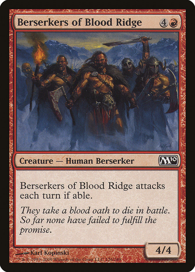 Berserkers of Blood Ridge [Magic 2010] | Gear Gaming Fayetteville