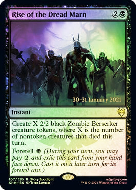 Rise of the Dread Marn [Kaldheim Prerelease Promos] | Gear Gaming Fayetteville