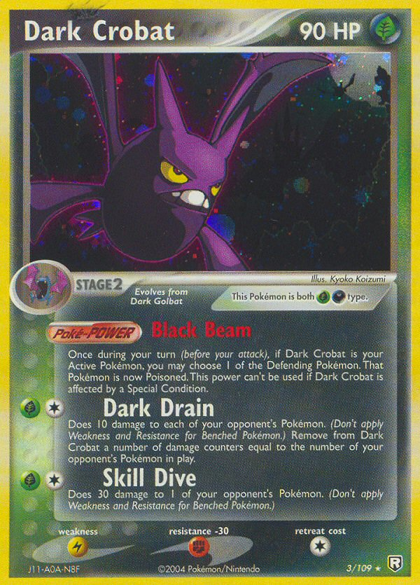 Dark Crobat (3/109) [EX: Team Rocket Returns] | Gear Gaming Fayetteville