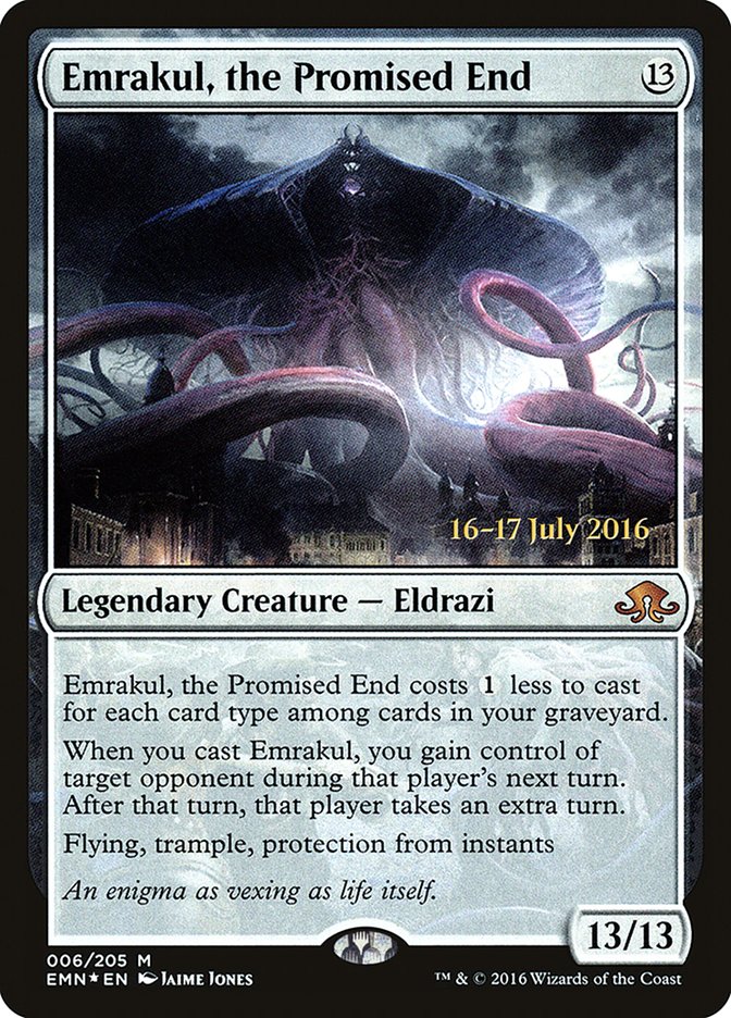 Emrakul, the Promised End [Eldritch Moon Prerelease Promos] | Gear Gaming Fayetteville