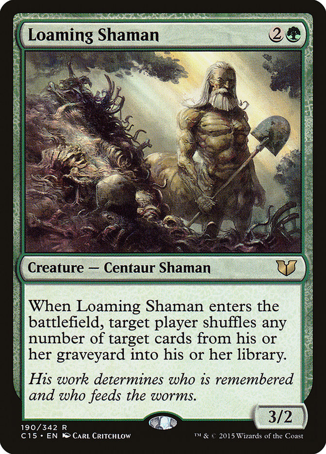 Loaming Shaman [Commander 2015] | Gear Gaming Fayetteville