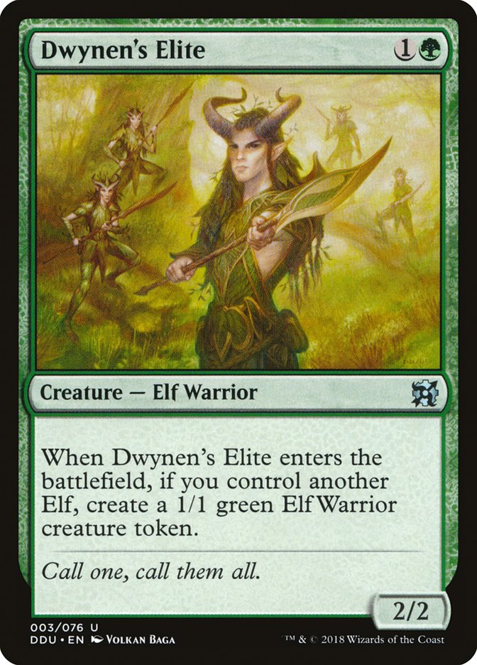 Dwynen's Elite [Duel Decks: Elves vs. Inventors] | Gear Gaming Fayetteville