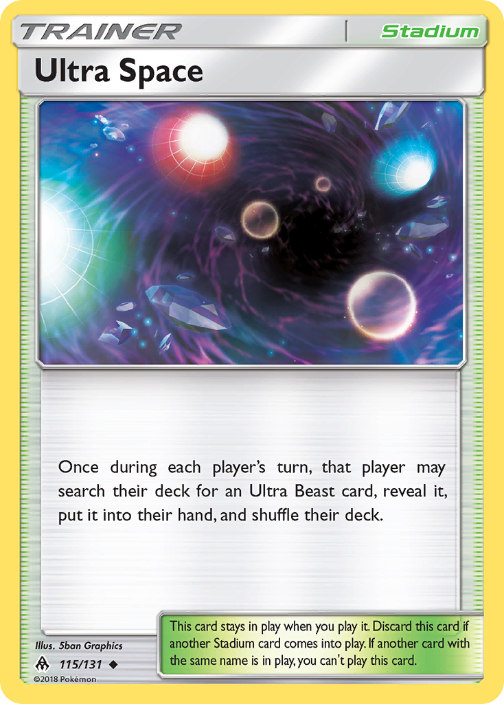 Ultra Space (115/131) [Sun & Moon: Forbidden Light] | Gear Gaming Fayetteville