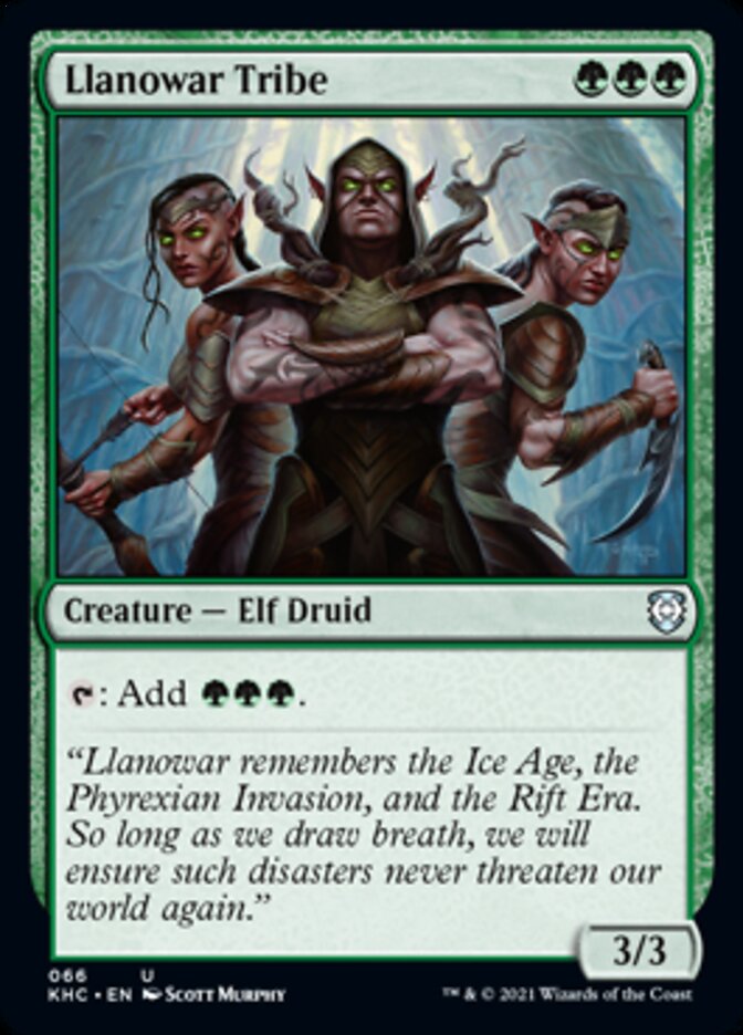 Llanowar Tribe [Kaldheim Commander] | Gear Gaming Fayetteville