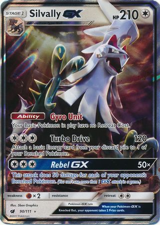 Silvally GX (90/111) (Jumbo Card) [Sun & Moon: Crimson Invasion] | Gear Gaming Fayetteville