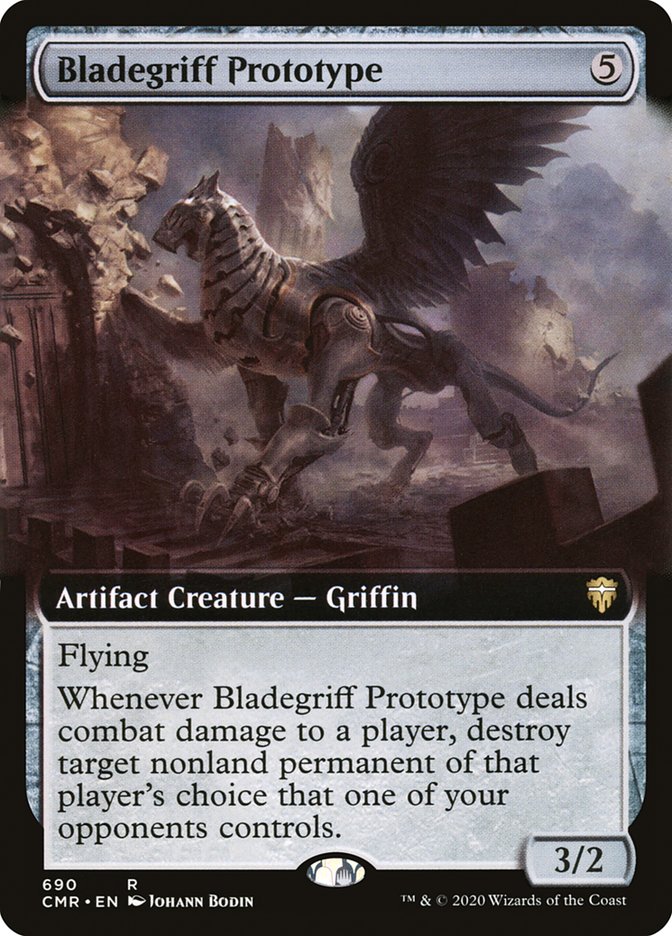 Bladegriff Prototype (Extended Art) [Commander Legends] | Gear Gaming Fayetteville