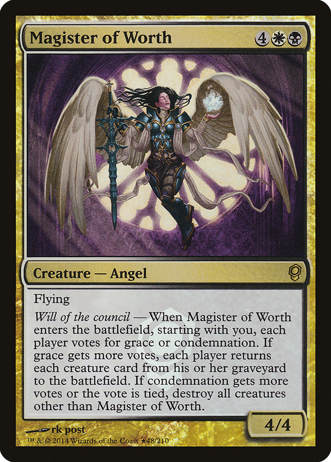 Magister of Worth (Launch) [Conspiracy Promos] | Gear Gaming Fayetteville