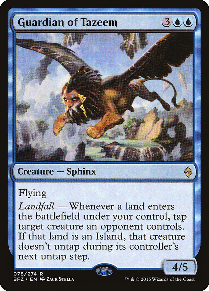 Guardian of Tazeem [Battle for Zendikar] | Gear Gaming Fayetteville