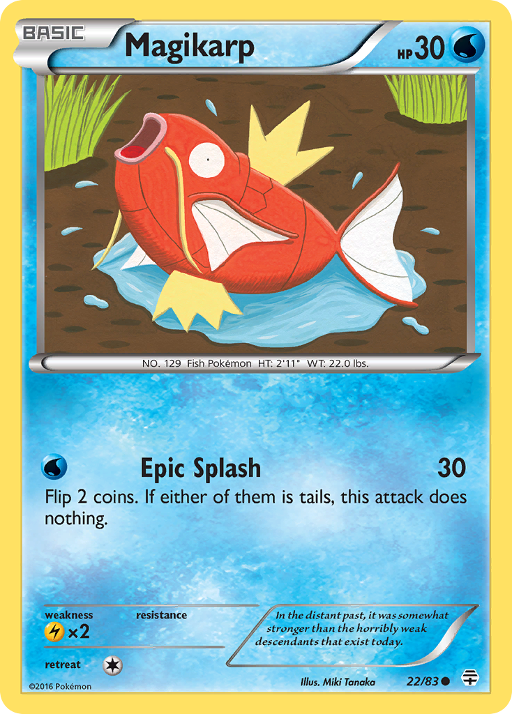 Magikarp (22/83) [XY: Generations] | Gear Gaming Fayetteville