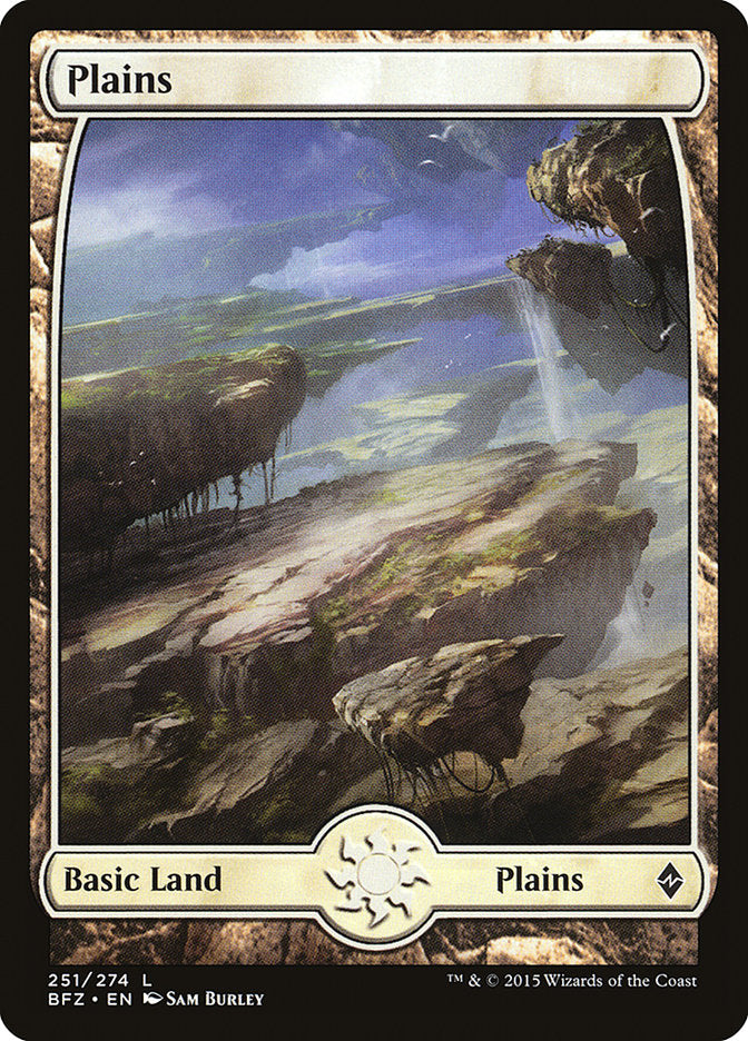 Plains (251) (Full Art) [Battle for Zendikar] | Gear Gaming Fayetteville