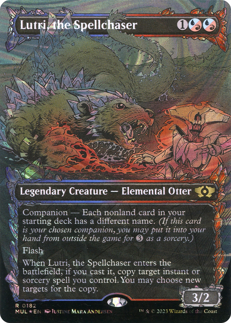 Lutri, the Spellchaser (Halo Foil) [Multiverse Legends] | Gear Gaming Fayetteville