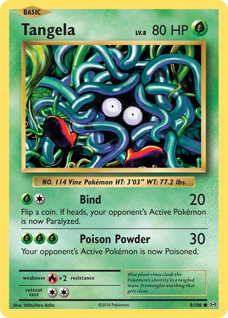 Tangela (8/108) [XY: Evolutions] | Gear Gaming Fayetteville