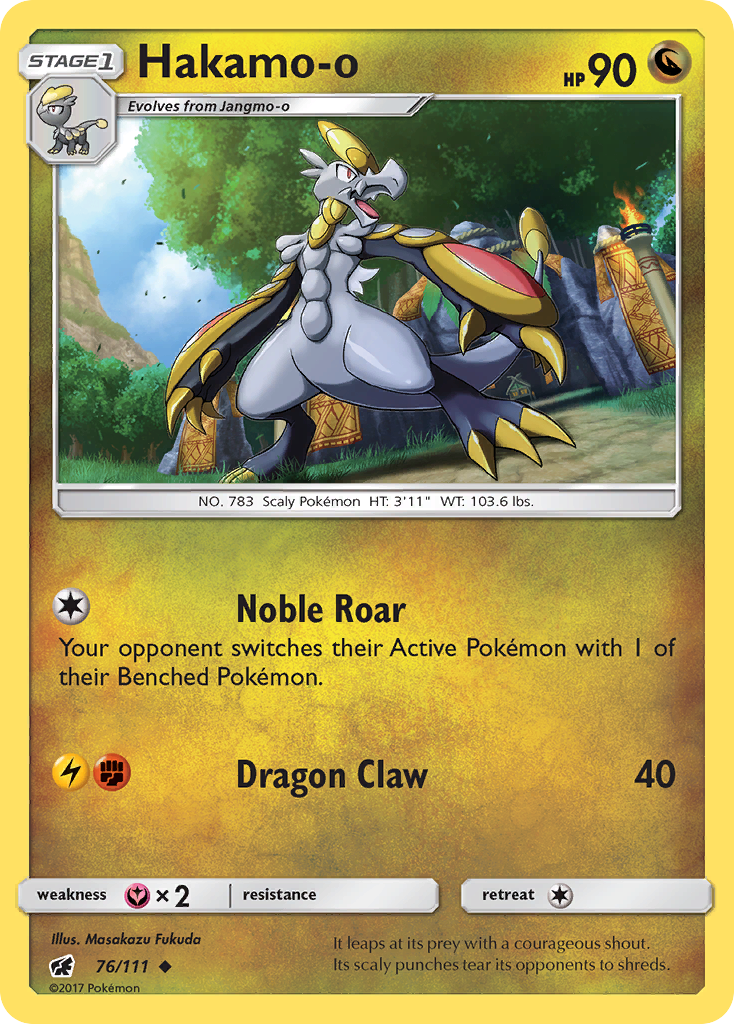 Hakamo-o (76/111) [Sun & Moon: Crimson Invasion] | Gear Gaming Fayetteville