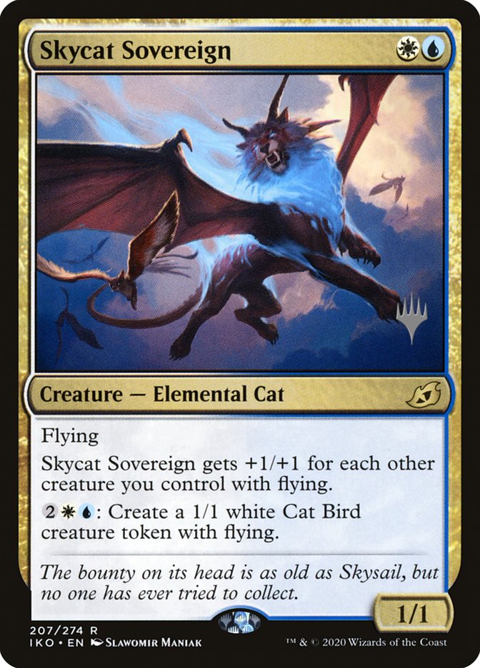 Skycat Sovereign (Promo Pack) [Ikoria: Lair of Behemoths Promos] | Gear Gaming Fayetteville