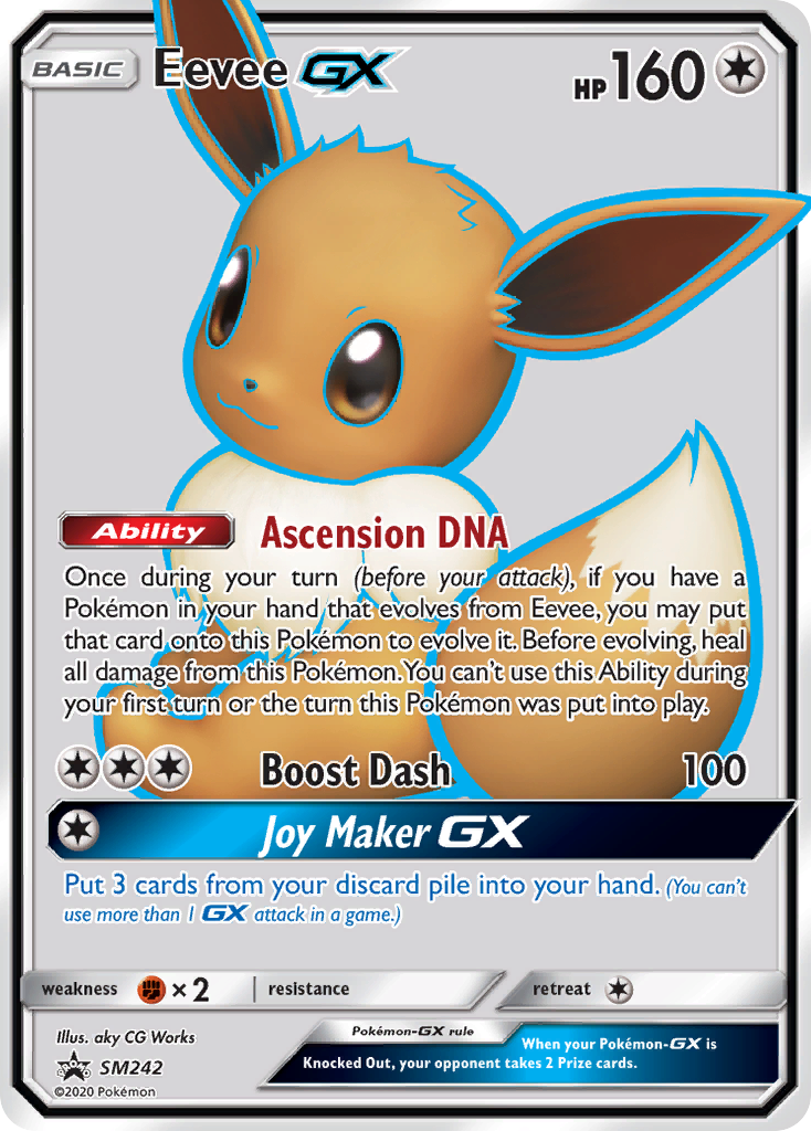 Eevee GX (SM242) [Sun & Moon: Black Star Promos] | Gear Gaming Fayetteville