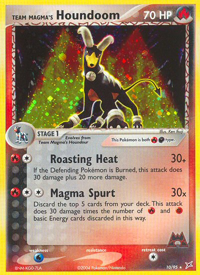 Team Magma's Houndoom (10/95) [EX: Team Magma vs Team Aqua] | Gear Gaming Fayetteville