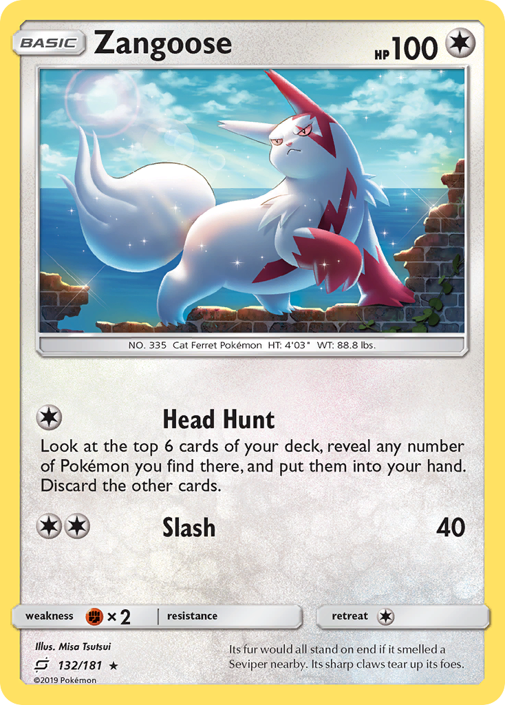 Zangoose (132/181) [Sun & Moon: Team Up] | Gear Gaming Fayetteville