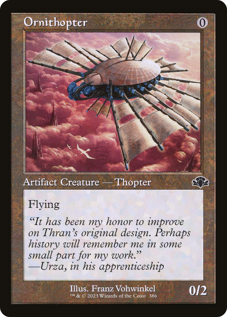 Ornithopter (Retro) [Dominaria Remastered] | Gear Gaming Fayetteville