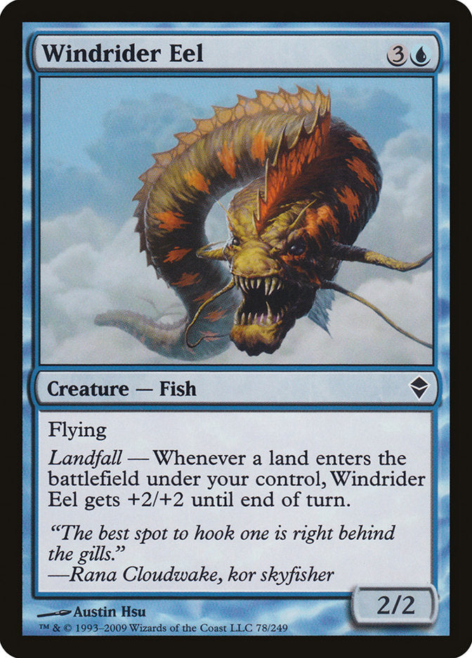 Windrider Eel [Zendikar] | Gear Gaming Fayetteville