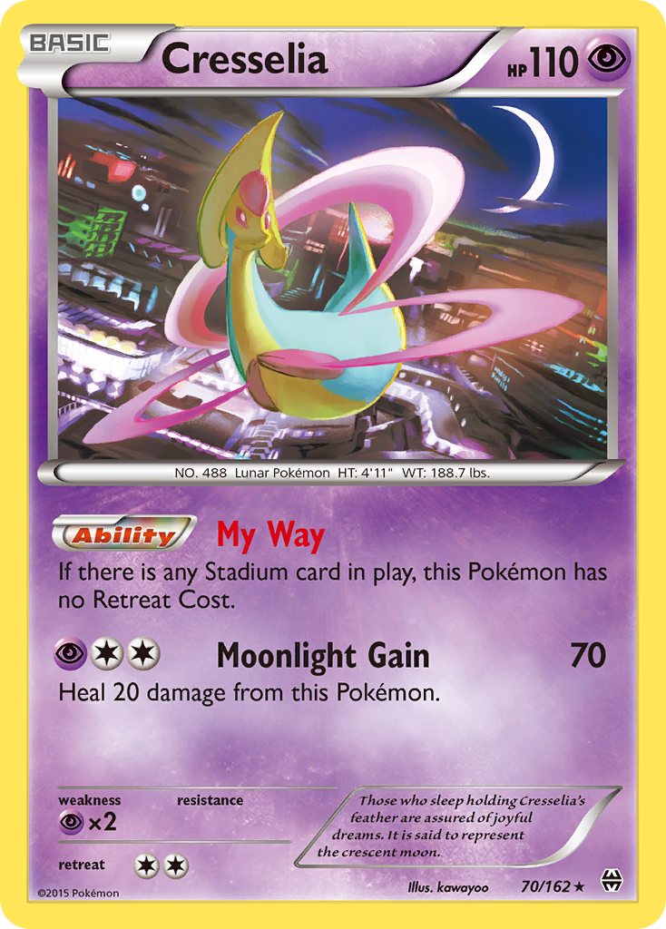 Cresselia (70/162) [XY: BREAKthrough] | Gear Gaming Fayetteville