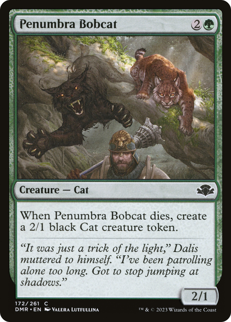 Penumbra Bobcat [Dominaria Remastered] | Gear Gaming Fayetteville