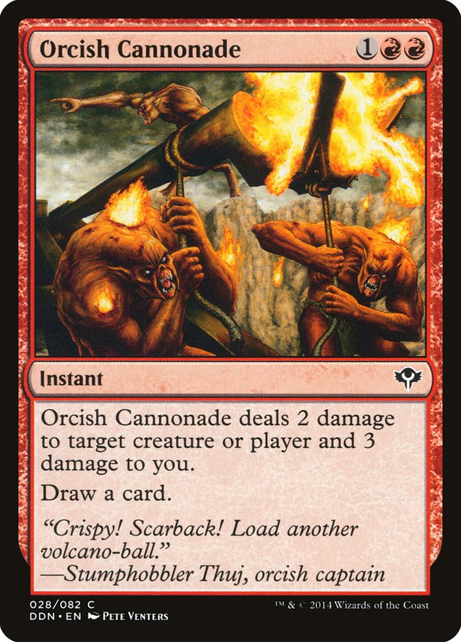 Orcish Cannonade [Duel Decks: Speed vs. Cunning] | Gear Gaming Fayetteville