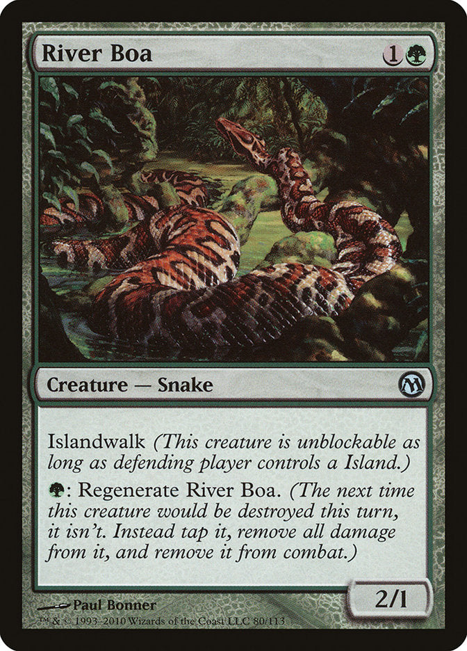 River Boa [Duels of the Planeswalkers] | Gear Gaming Fayetteville