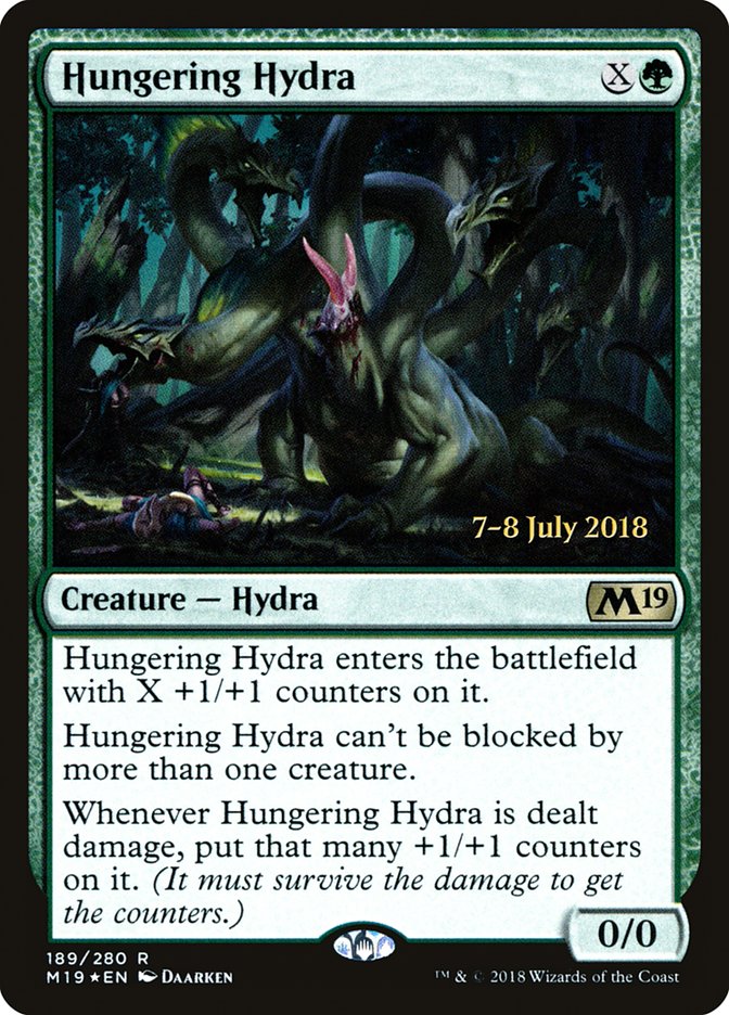 Hungering Hydra [Core Set 2019 Prerelease Promos] | Gear Gaming Fayetteville