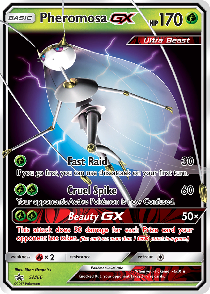 Pheromosa GX (SM66) [Sun & Moon: Black Star Promos] | Gear Gaming Fayetteville