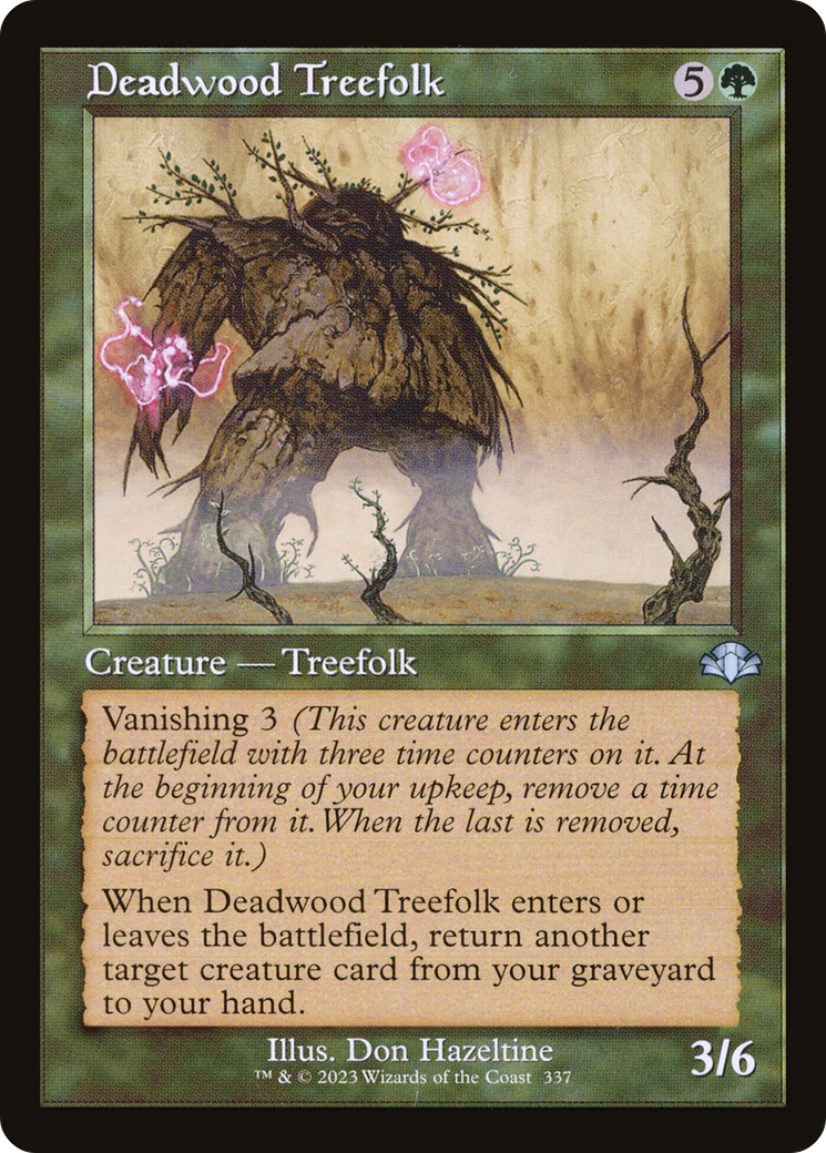 Deadwood Treefolk (Retro) [Dominaria Remastered] | Gear Gaming Fayetteville