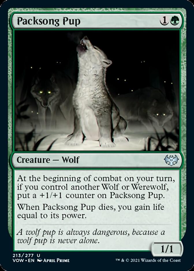 Packsong Pup [Innistrad: Crimson Vow] | Gear Gaming Fayetteville