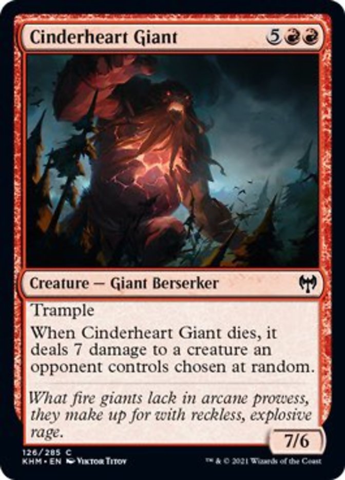 Cinderheart Giant [Kaldheim] | Gear Gaming Fayetteville