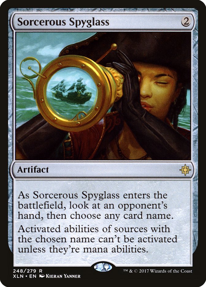 Sorcerous Spyglass [Ixalan] | Gear Gaming Fayetteville