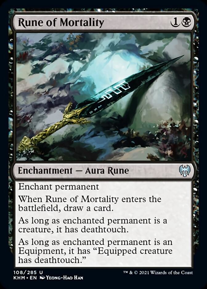 Rune of Mortality [Kaldheim] | Gear Gaming Fayetteville