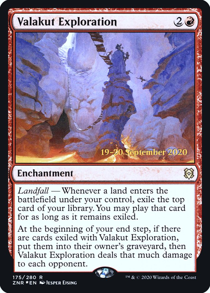 Valakut Exploration [Zendikar Rising Prerelease Promos] | Gear Gaming Fayetteville