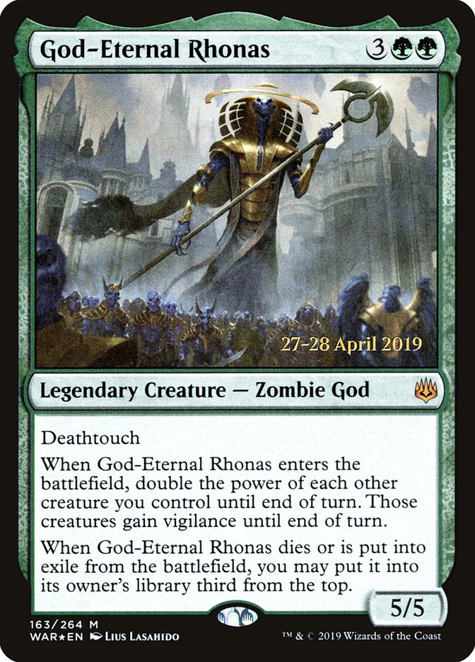 God-Eternal Rhonas [War of the Spark Prerelease Promos] | Gear Gaming Fayetteville