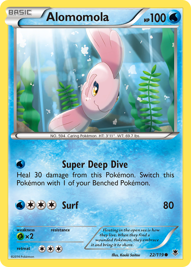 Alomomola (22/119) [XY: Phantom Forces] | Gear Gaming Fayetteville