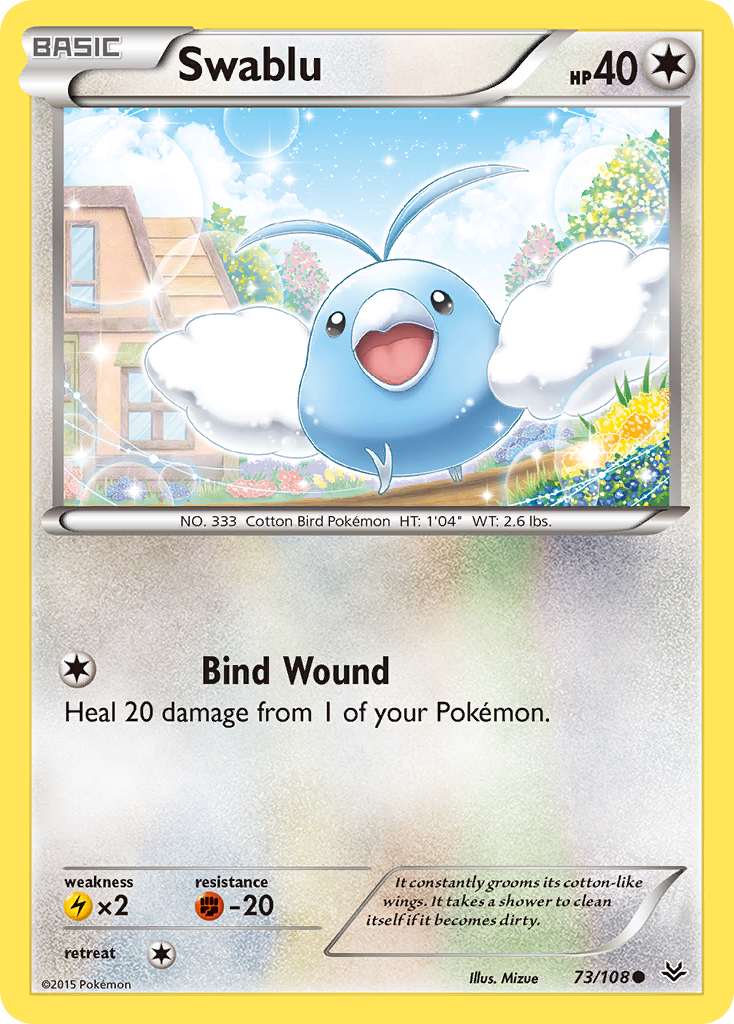 Swablu (73/108) [XY: Roaring Skies] | Gear Gaming Fayetteville